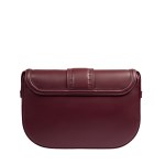 Lancel - Sac porté épaule Sienna rabat - M cassis