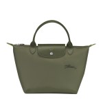 Longchamp - Sac porté main S Le Pliage Green forêt
