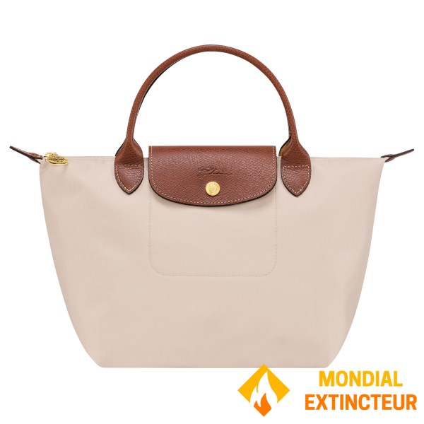 Longchamp - Sac porté main S Le Pliage Original papier