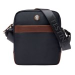 Festina - Sac reporter Button navy et marron