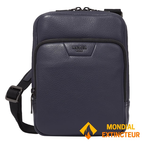 Lancel - Sac reporter Come - bleu marine