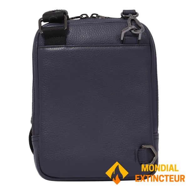 Lancel - Sac reporter Come - bleu marine