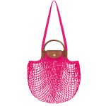 Longchamp - Sac shopping  Le Pliage Filet L candy