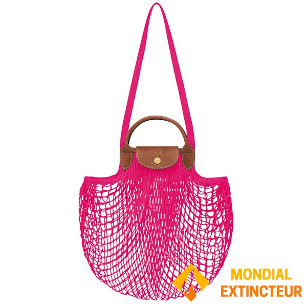 Longchamp - Sac shopping  Le Pliage Filet L candy