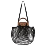 Longchamp - Sac shopping  Le Pliage Filet L noir