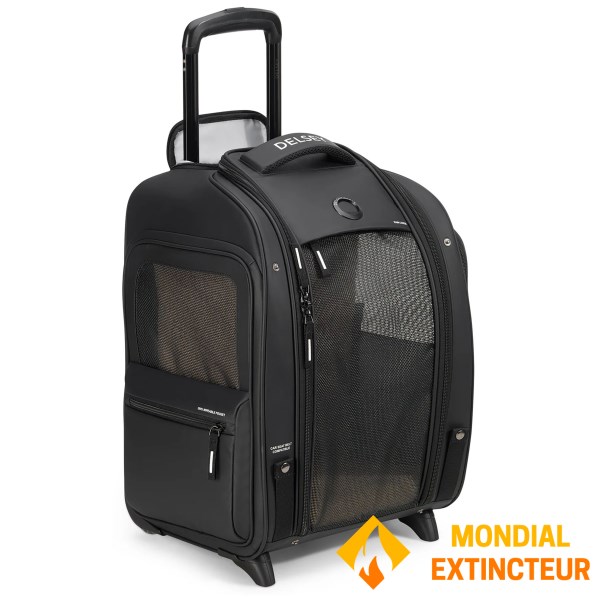 Delsey - Sac de transport animaux Raspail trolley 48 cm - Noir