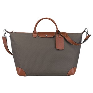 Longchamp - Sac de voyage Boxford L brun