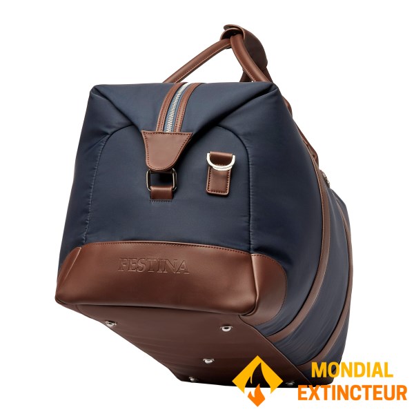 Festina - Sac de voyage Button navy et marron