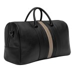 Cerruti 1881 - Sac de voyage Delano taupe et noir