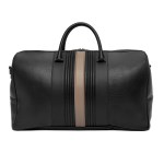 Cerruti 1881 - Sac de voyage Delano taupe et noir