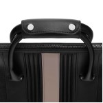 Cerruti 1881 - Sac de voyage Delano taupe et noir