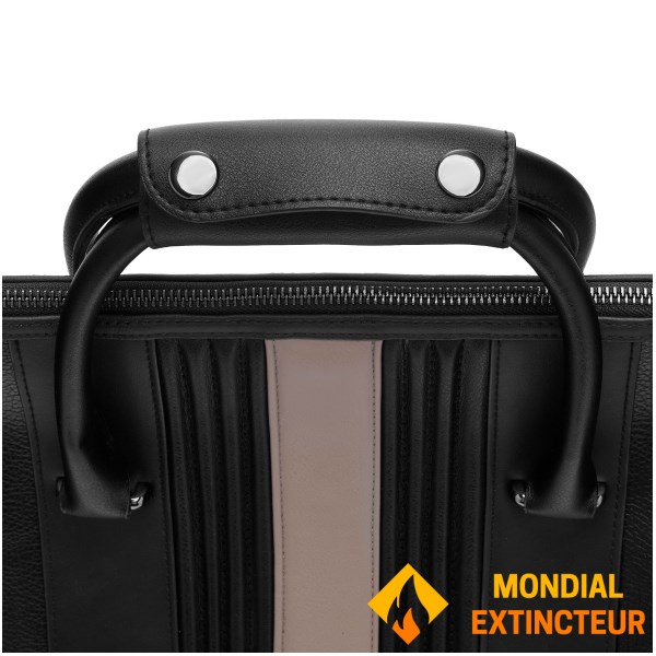 Cerruti 1881 - Sac de voyage Delano taupe et noir