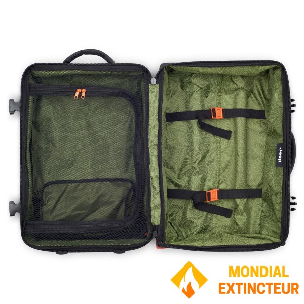 Delsey - Sac de voyage Jeep X Delsey 55 cm - Noir