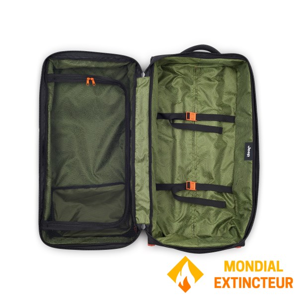 Delsey - Sac de voyage Jeep X Delsey 72 cm - Noir