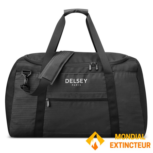 Delsey - Sac de voyage pliable Nomade noir 65cm