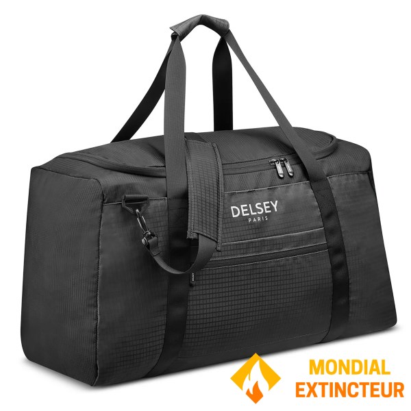Delsey - Sac de voyage pliable Nomade noir 65cm