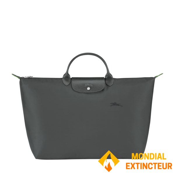 Longchamp - Sac de voyage Le Pliage Green L - Graphite