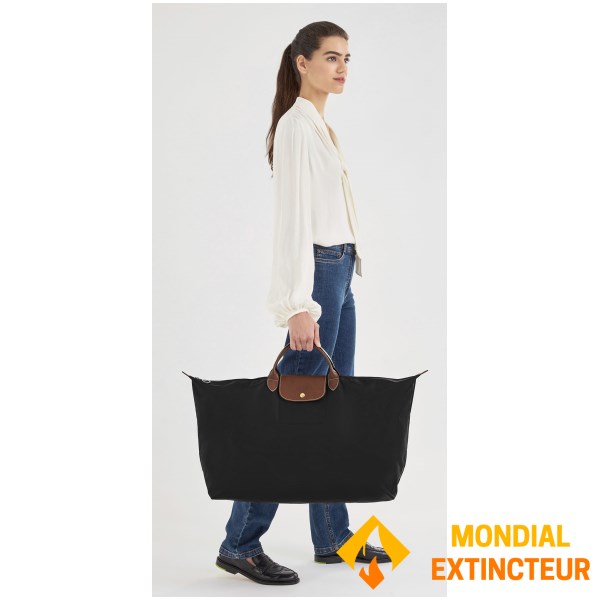Longchamp - Sac de voyage Le Pliage Original M noir