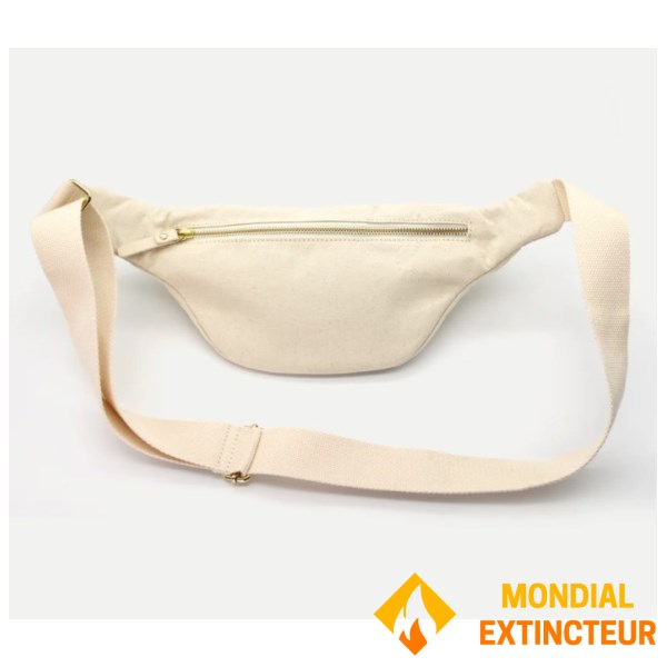 Casyx - Sacoche Banane Coloris coton naturel