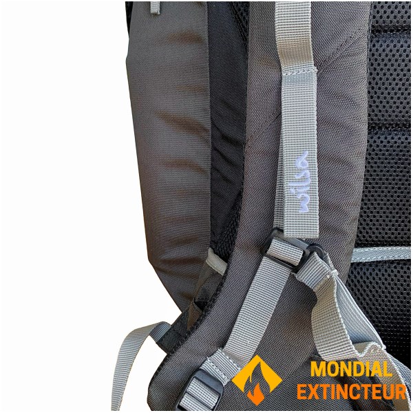 Wilsa - Sacs à Dos Aspen 50L - Gris