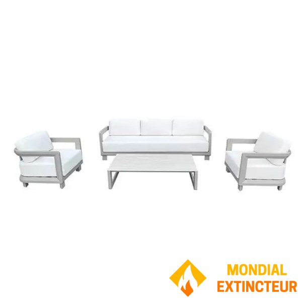 Wilsa - Salon bas  CALAROSSA  taupe 5P