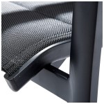 Wilsa - Salon de jardin Modulo Full Verre Noir T4/8+F4