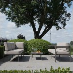 Wilsa - Salon de jardin Sahara modulable 6 pièces