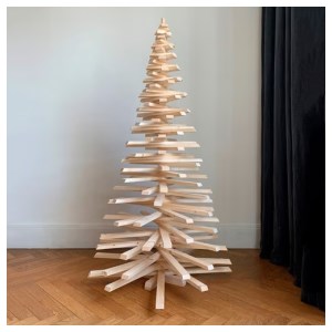 Nature et decouvertes - Sapin Woody® en bois recyclé 160 cm