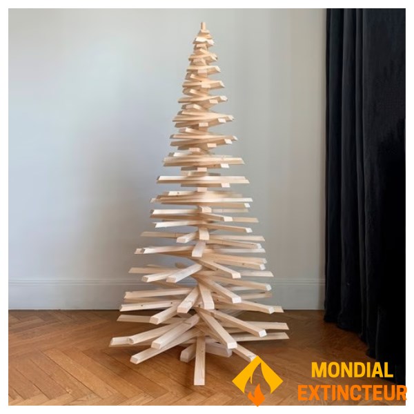 Nature et decouvertes - Sapin Woody® en bois recyclé 160 cm