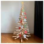 Nature et decouvertes - Sapin Woody® en bois recyclé 160 cm