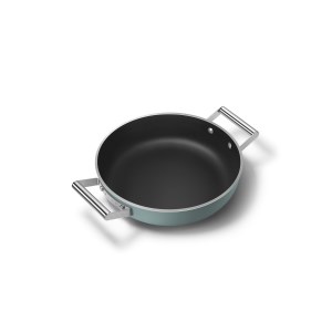 Smeg - Sauteuse 28 cm  Esthétique Années 50 vert mat