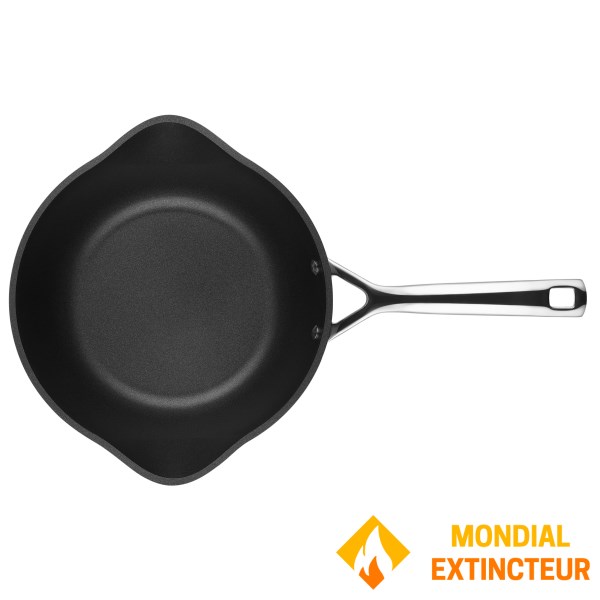 Le Creuset - Sauteuse Chef  "Les Forgées" 24cm - Noir