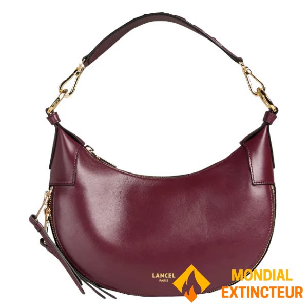 Lancel - Scc Hobo S Origami cassis