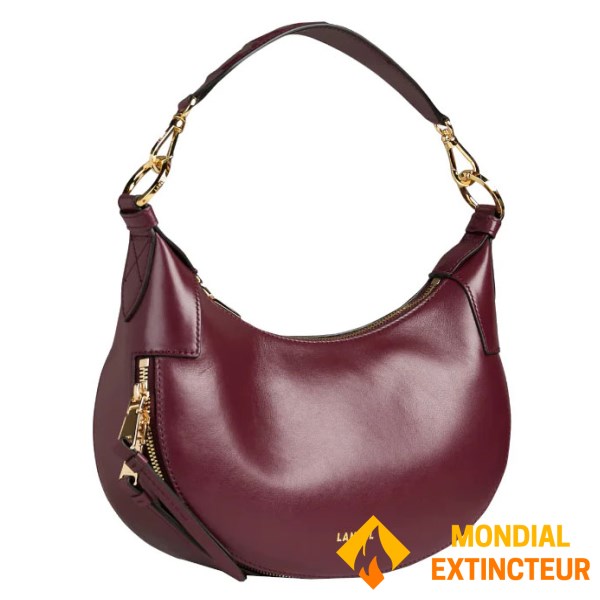 Lancel - Scc Hobo S Origami cassis