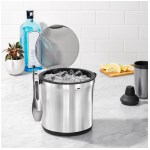 Oxo - Seau à glace Avec pince acier inoxydable