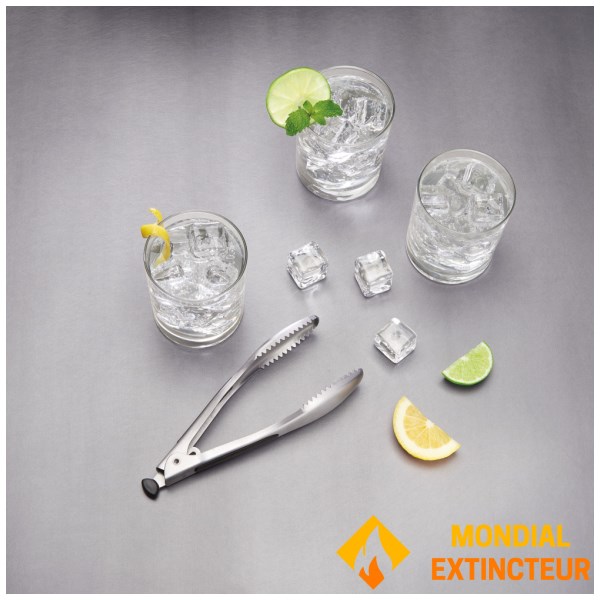 Oxo - Seau à glace Avec pince acier inoxydable