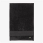 Lacoste - Serviette de bain L Lecroco bitume 40 X 60