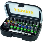 Stanley - Set de 30 embouts Vissage