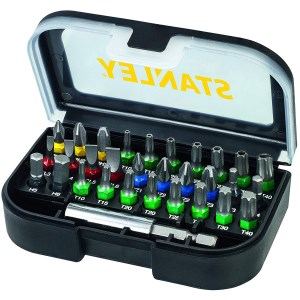 Stanley - Set de 30 embouts Vissage