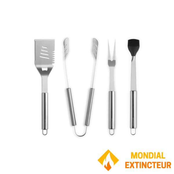 Le Creuset - Set barbecue 4 pièces + pochette