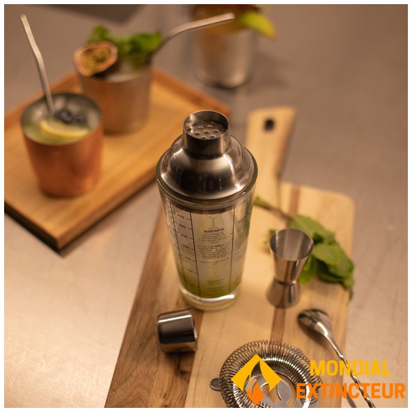 Livoo - Set à cocktails acier inoxydable