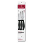 Victorinox - Set de 3 couteaux Swiss Classic - Noir