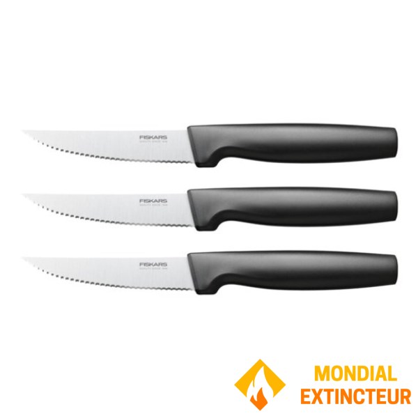 Fiskars - Set de couteaux X3 Couteaux à steak Functional Form
