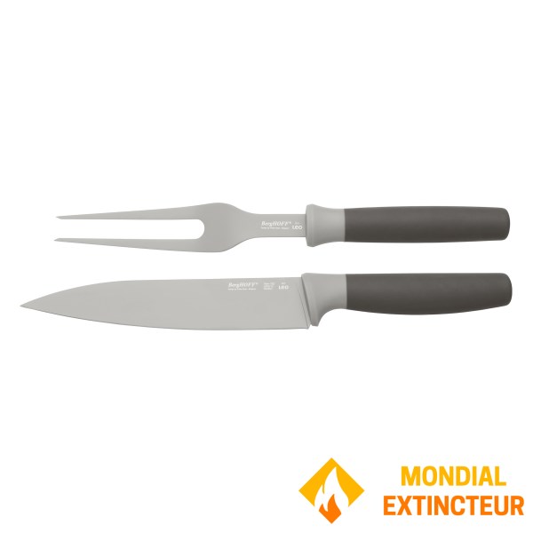 Berghoff - Set à découper Léo - Fourchette + couteau