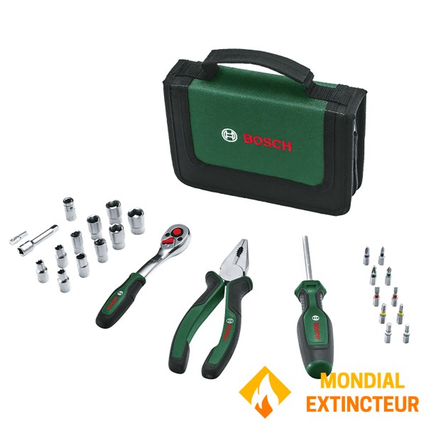 Bosch - Set d’outils à main Mobility 26 pièces
