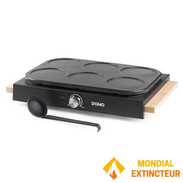 Domo - Set gourmet Wok party 2 en 1