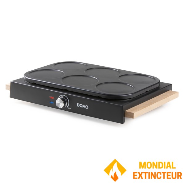 Domo - Set gourmet Wok party 2 en 1