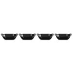 Le Creuset - Set mini-plats à four Gourmand x4 - 13 cm noir mat