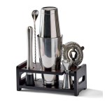 Nature et decouvertes - Set mixologie Shaker inox bambou