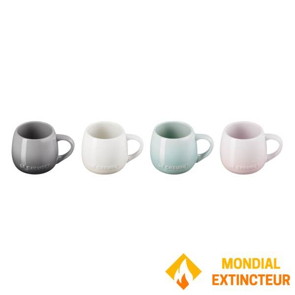 Le Creuset - Set de 4 mugs Cocon - 0.32 L